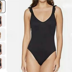 Ralph Lauren Black One Piece Swimsuit